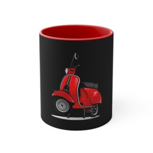 Black Motorino Mug 11oz Accent Mug