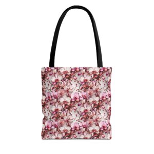 Pink Orchids Tote Bag