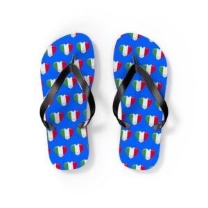 Italian Hearts Flip Flops