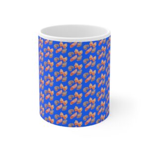 Italian Pasta Shells Ceramic Mug, 11oz