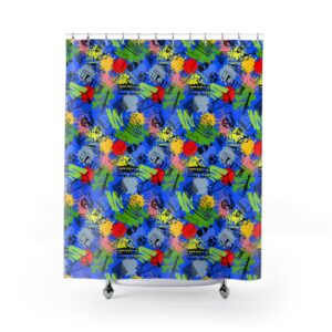 Symbols of Portugal Shower Curtain