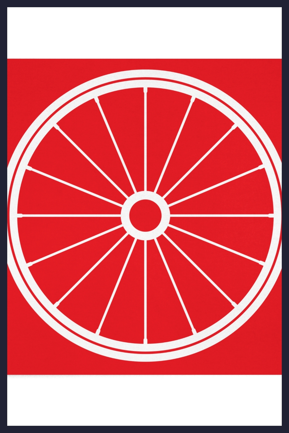 Cycling Red Wheel Mouse Pad generated pin 30123 2