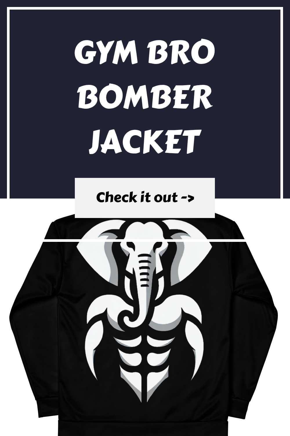 Gym Bro Bomber Jacket 16 Gym Bro Bomber Jacket generated pin 27683 1