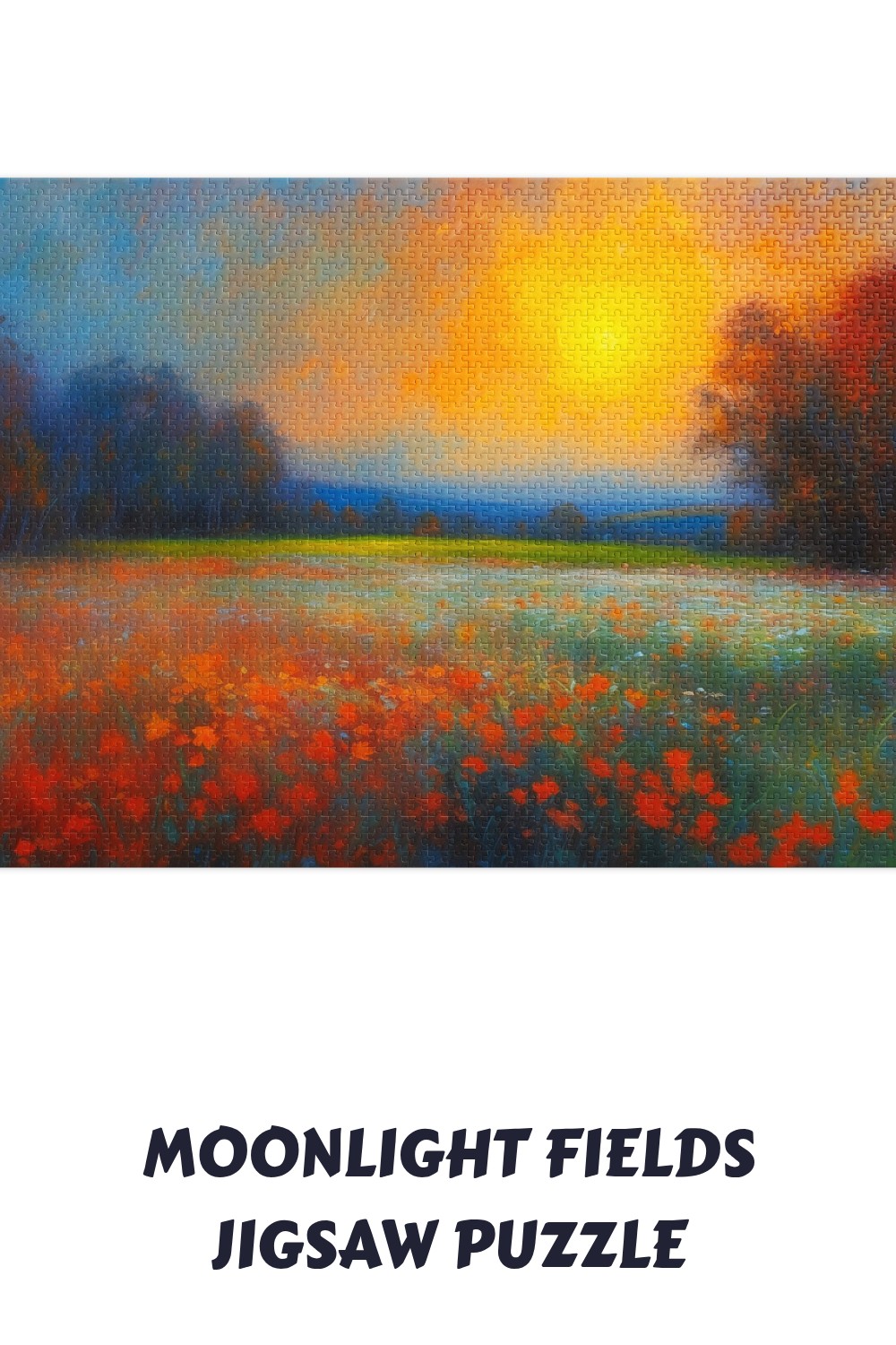 Moonlight Fields Jigsaw Puzzle generated pin 33058 1