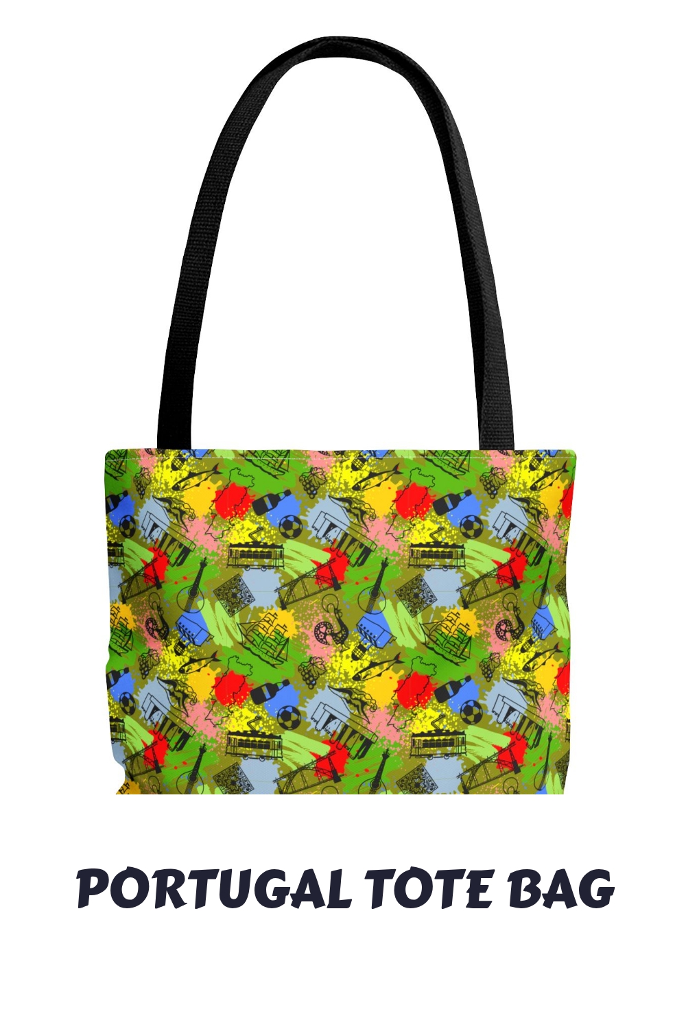 Portugal Tote Bag generated pin 30007