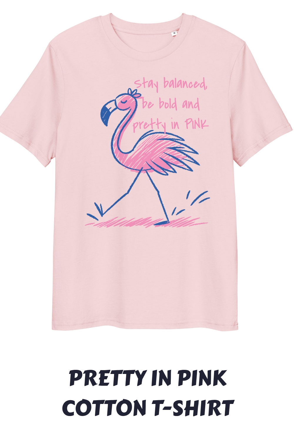 Pretty in Pink Cotton T Shirt generated pin 27294