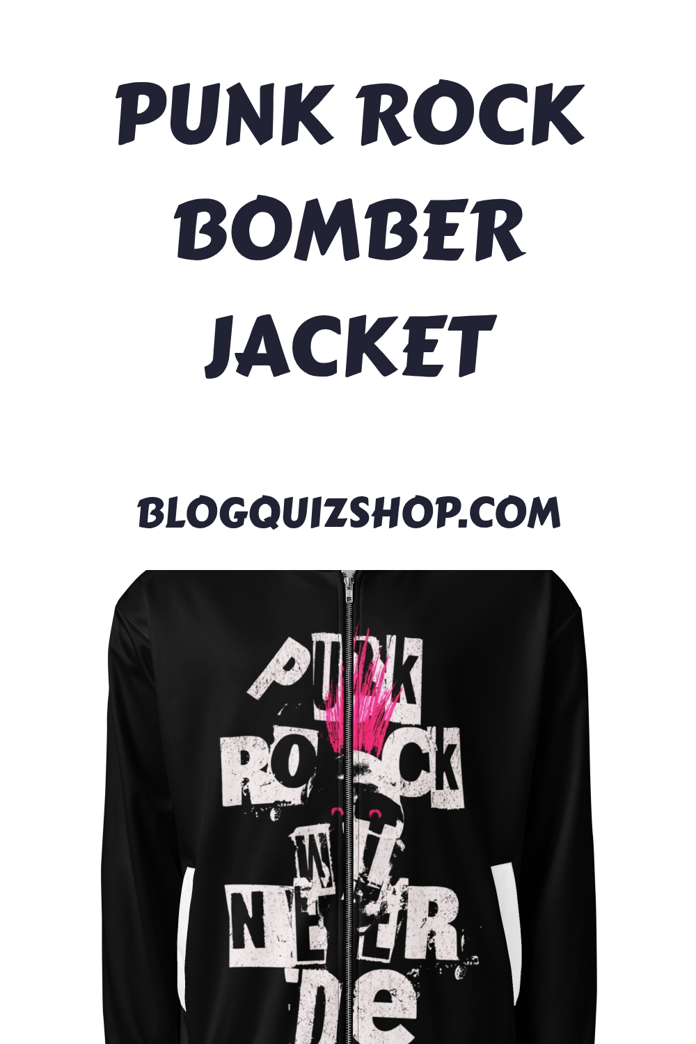 Punk Rock Bomber Jacket generated pin 25353 1