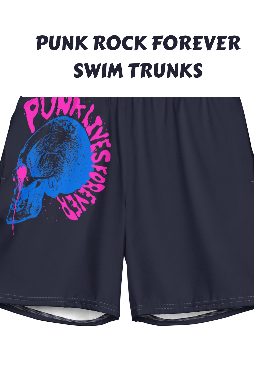 Punk Rock Forever Swim Trunks generated pin 25803 1
