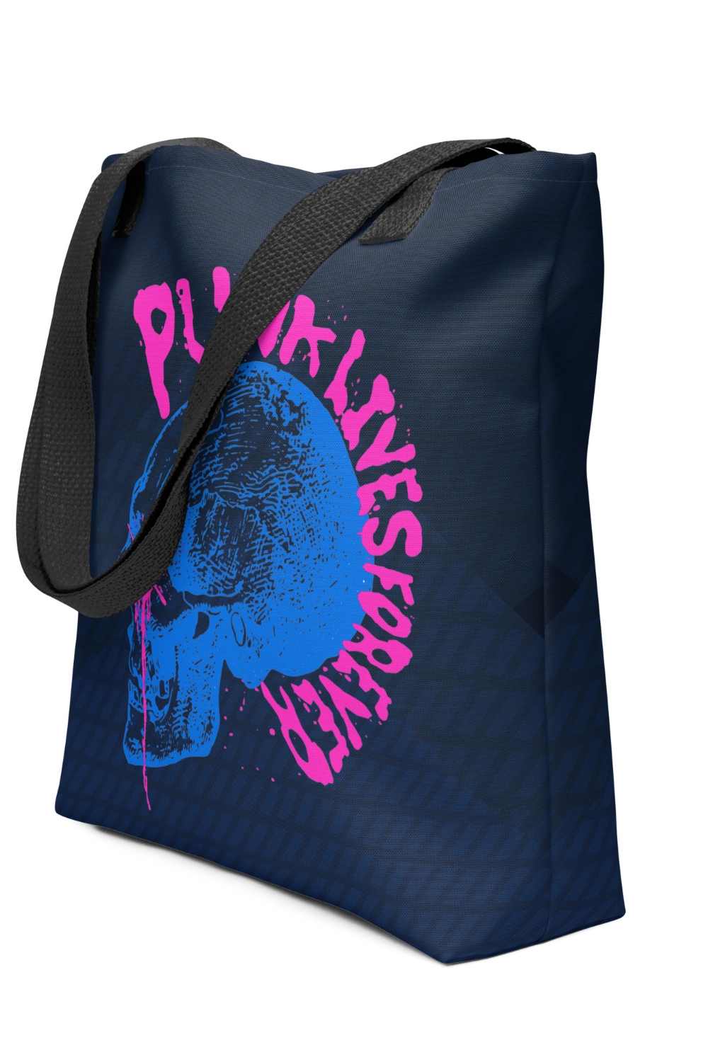 Punk Rock Forever Tote Bag generated pin 25801 1