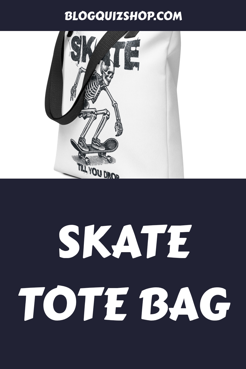 Skate Tote Bag generated pin 27857 1