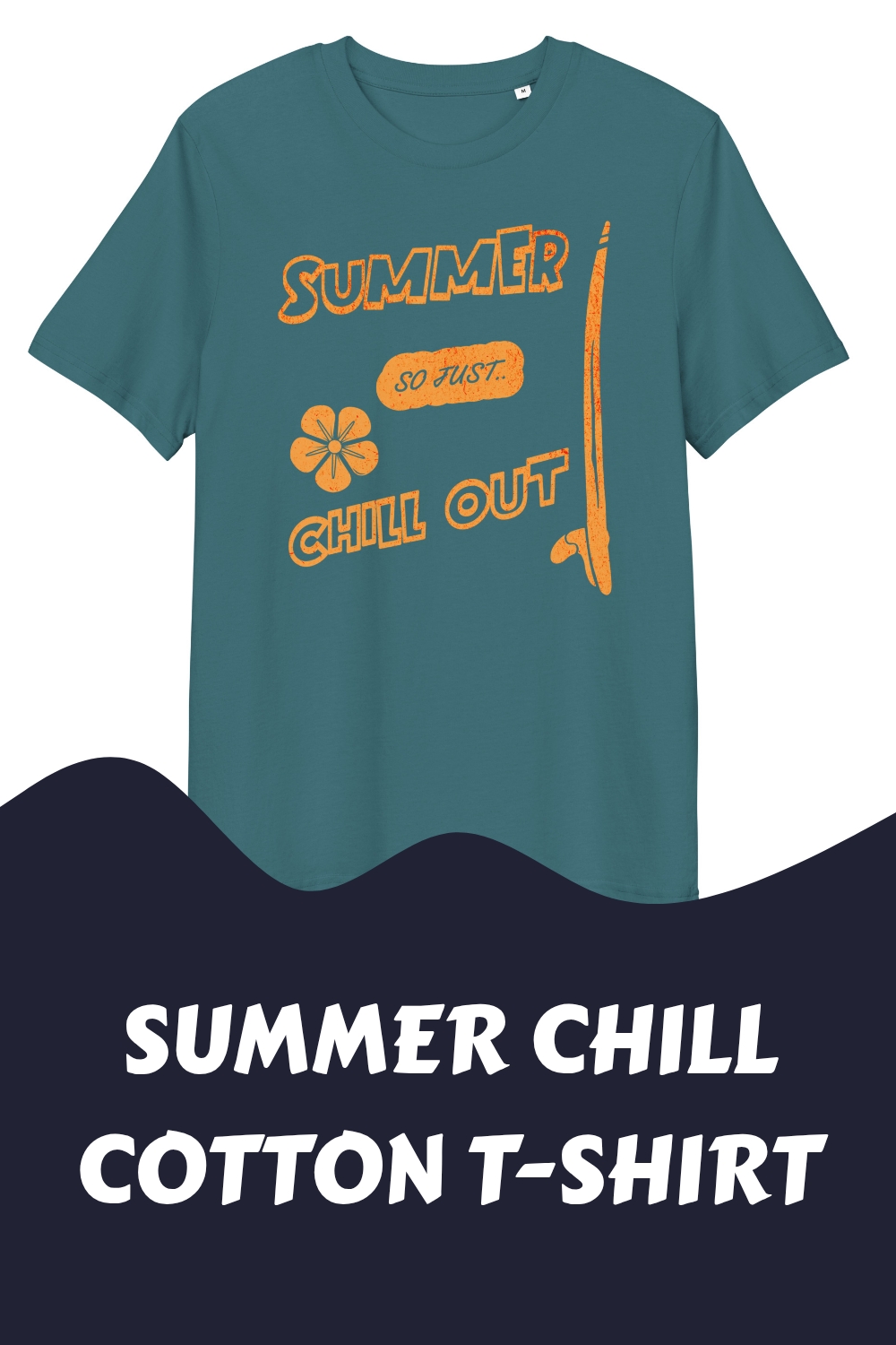 Summer Chill Cotton T Shirt generated pin 27032