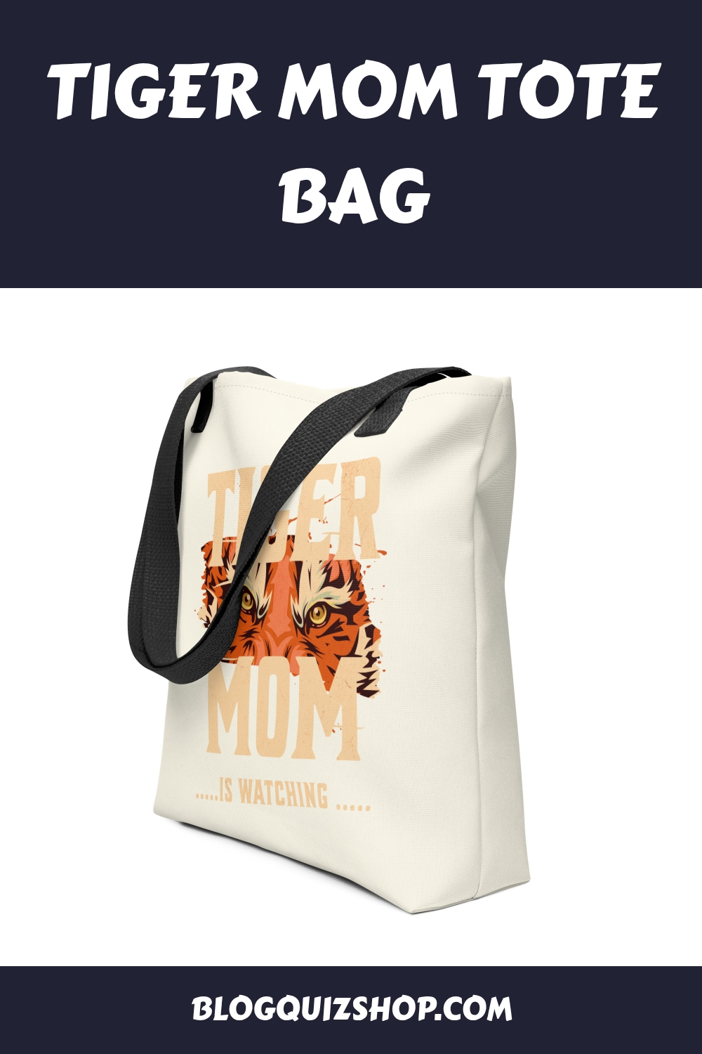 Tiger Mom Tote Bag generated pin 27670 1