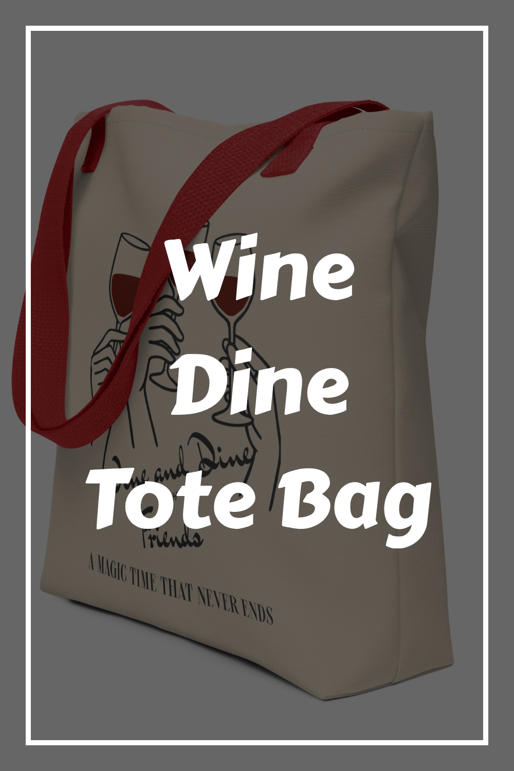 Wine Dine Tote Bag generated pin 26672 1