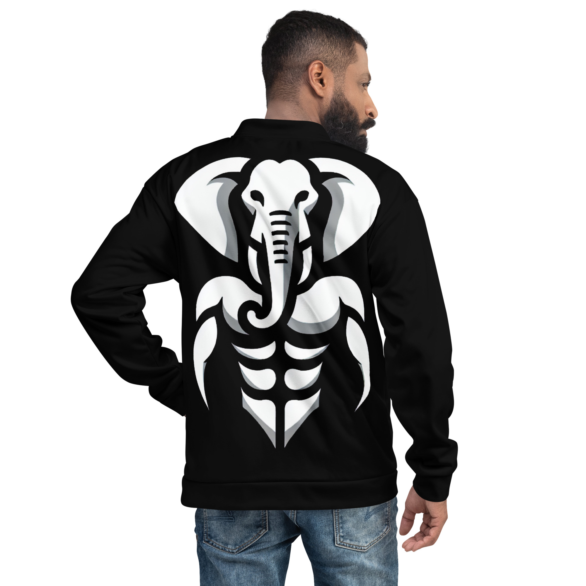 Gym Bro Bomber Jacket 11 Gym Bro Bomber Jacket - Image 11