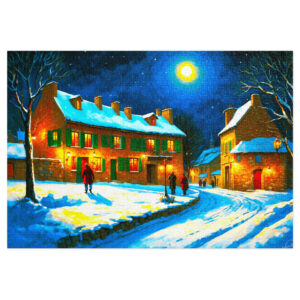 Winter Village Jigsaw Puzzle