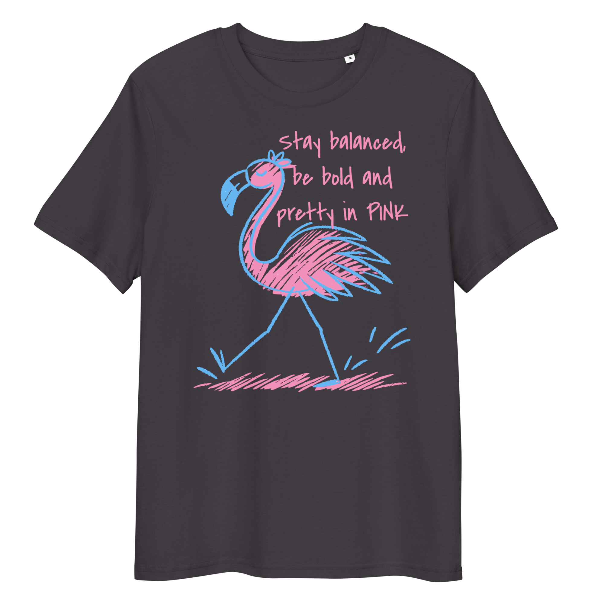 Pretty Flamingo Cotton T-Shirt 4 Pretty Flamingo Cotton T-Shirt - Image 4