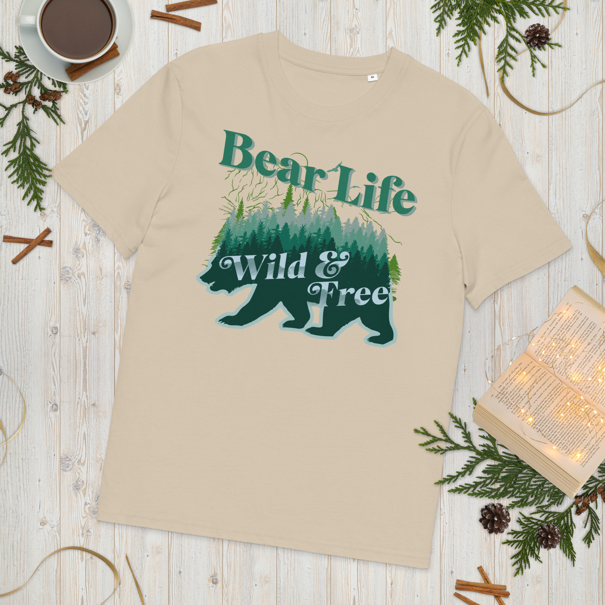 Bear Life Cotton T-Shirt 21 Bear Life Cotton T-Shirt - Image 21