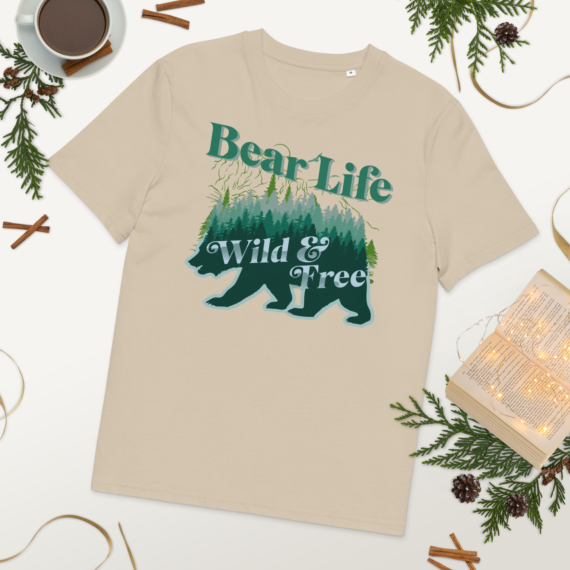 Bear Life Cotton T-Shirt 24 Bear Life Cotton T-Shirt - Image 24