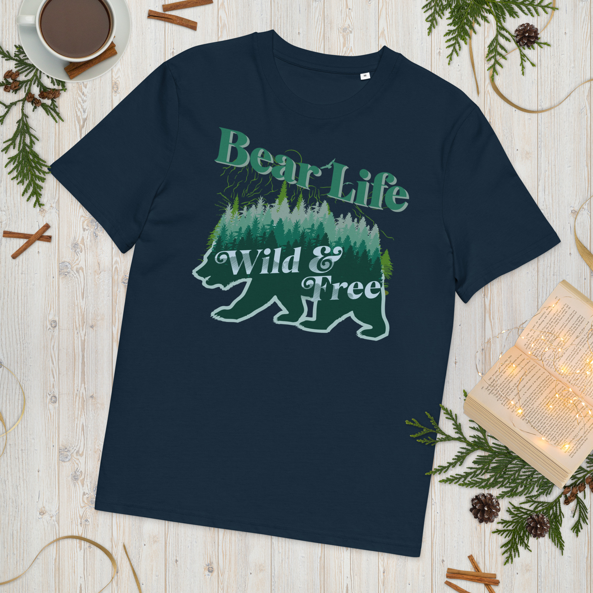 Bear Life Cotton T-Shirt 25 Bear Life Cotton T-Shirt - Image 25