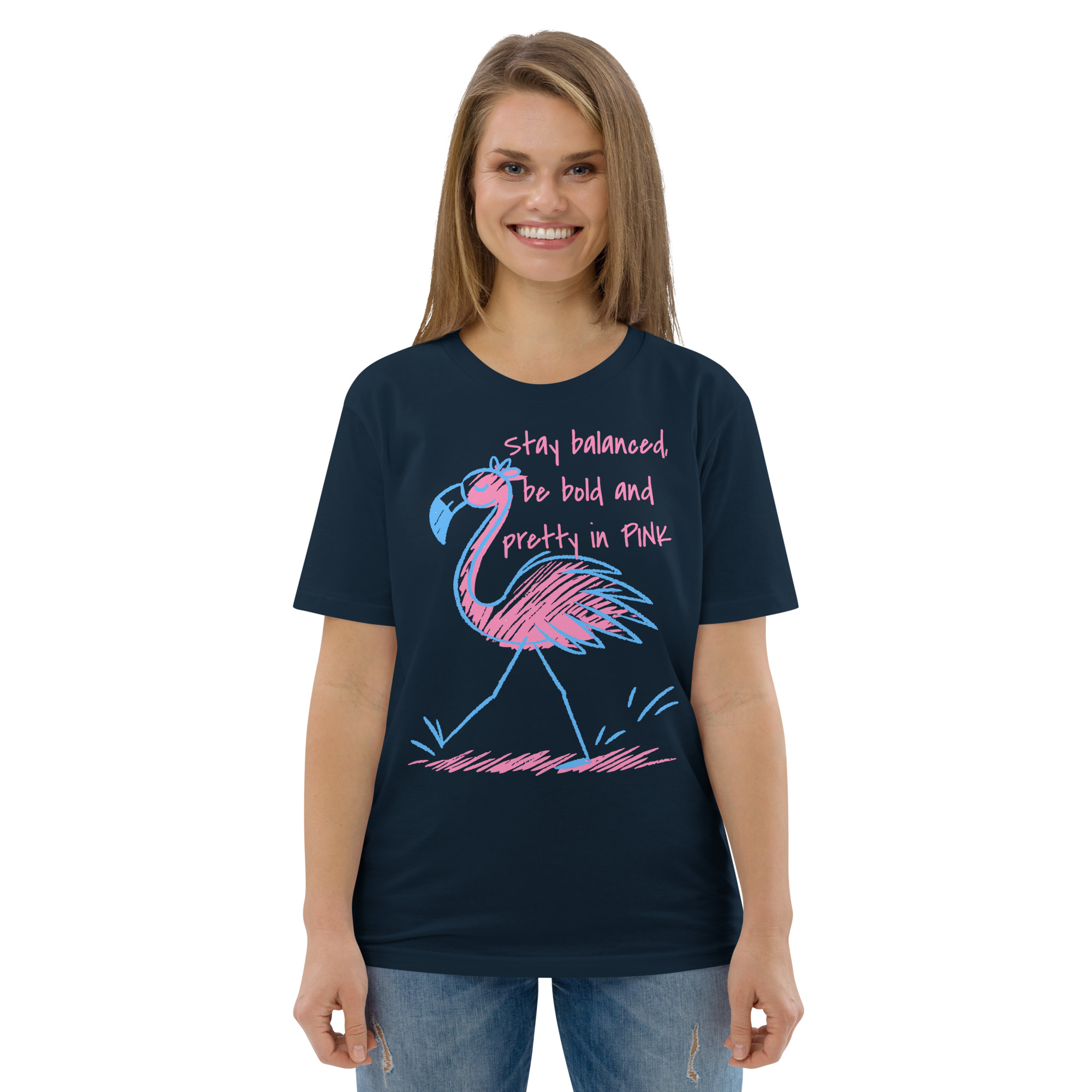 Pretty Flamingo Cotton T-Shirt 23 Pretty Flamingo Cotton T-Shirt - Image 23