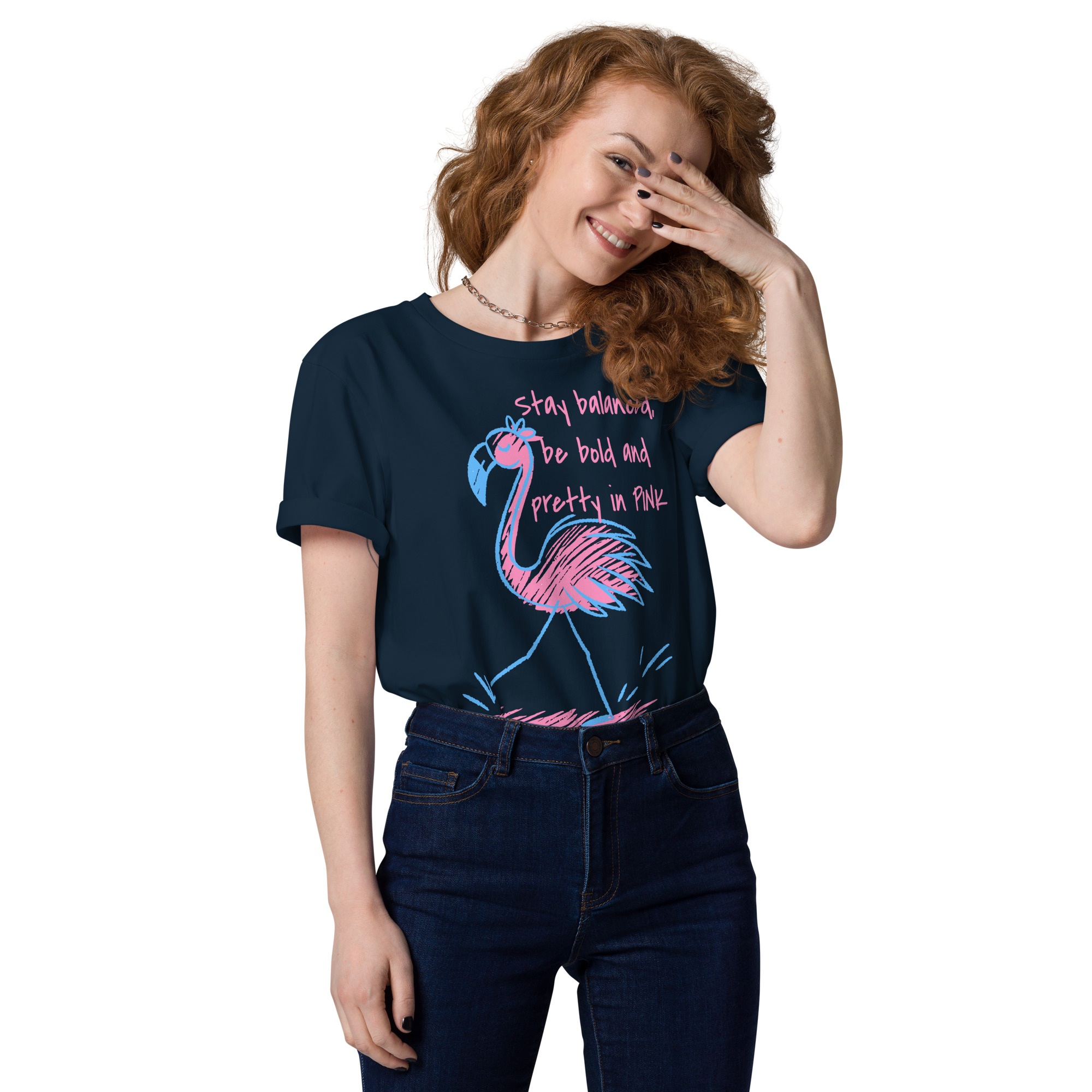 Pretty Flamingo Cotton T-Shirt 24 Pretty Flamingo Cotton T-Shirt - Image 24