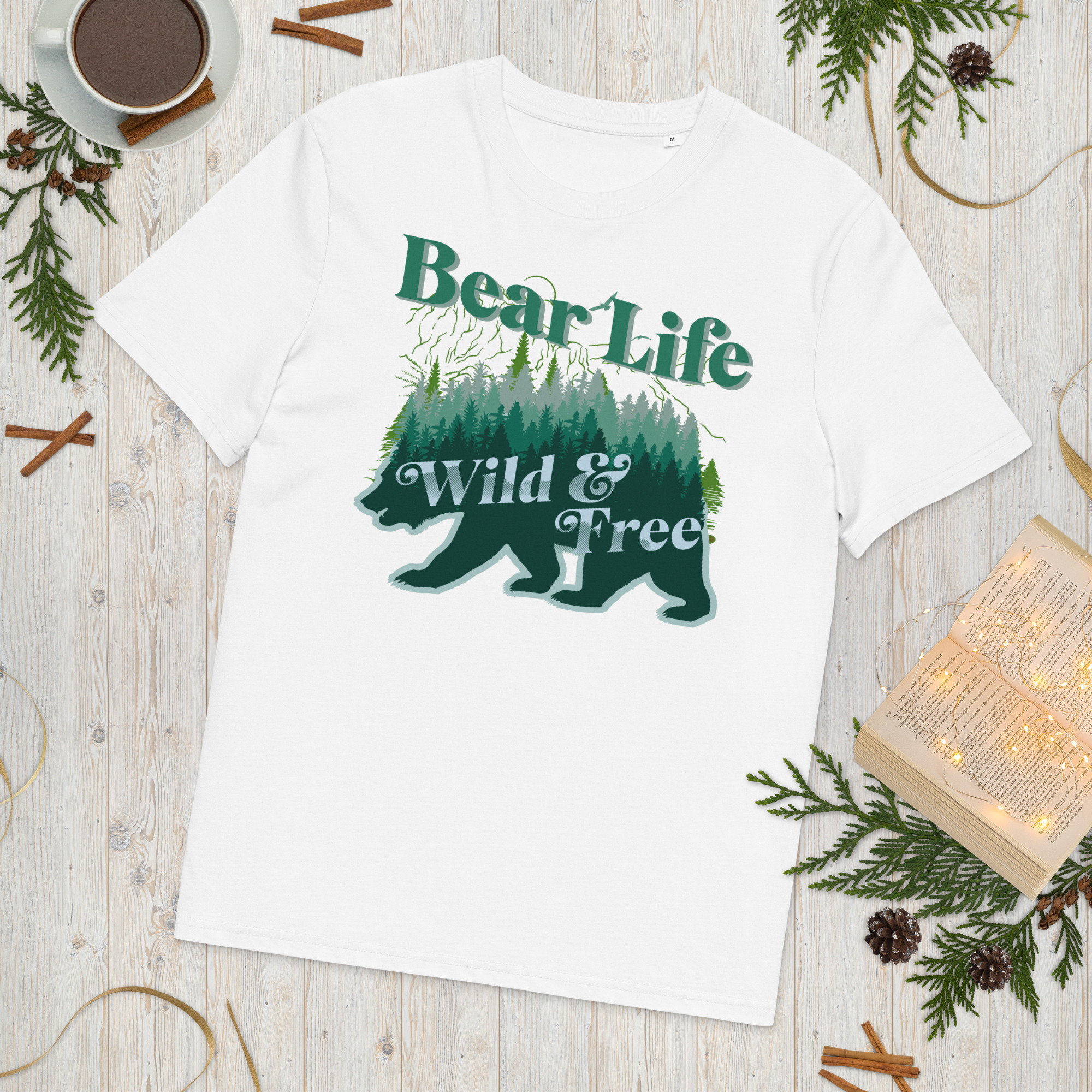 Bear Life Cotton T-Shirt 31 Bear Life Cotton T-Shirt - Image 31