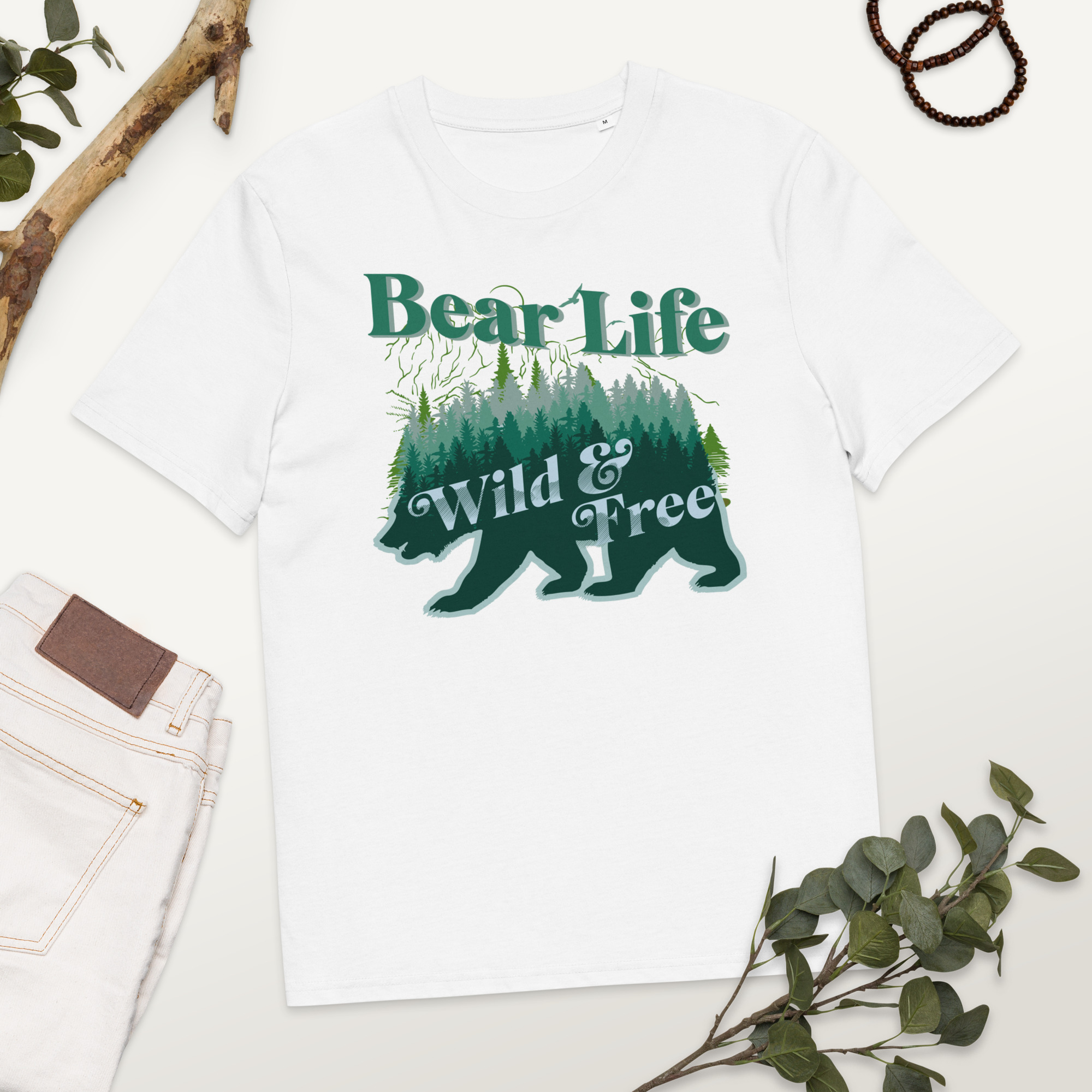 Bear Life Cotton T-Shirt 35 Bear Life Cotton T-Shirt - Image 35