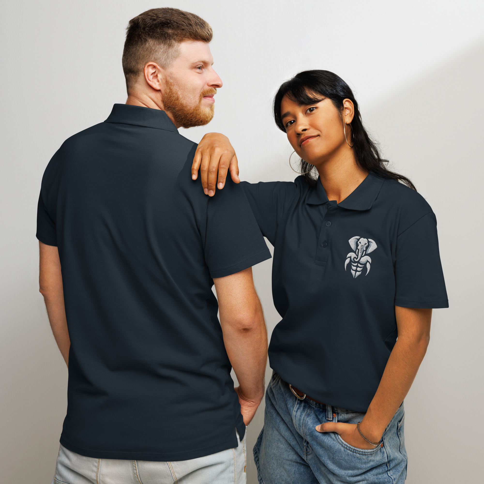 Gym Bro Pique Polo Shirt 11 Gym Bro Pique Polo Shirt - Image 11