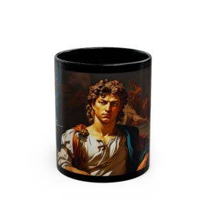 Renaissance Man Black Mug