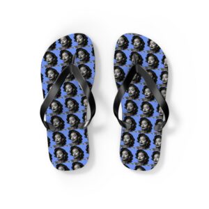 Blue Aurora Glamour Girls Flip Flops