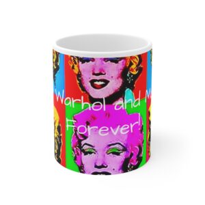 Andy and Marilyn Forever Ceramic Mug