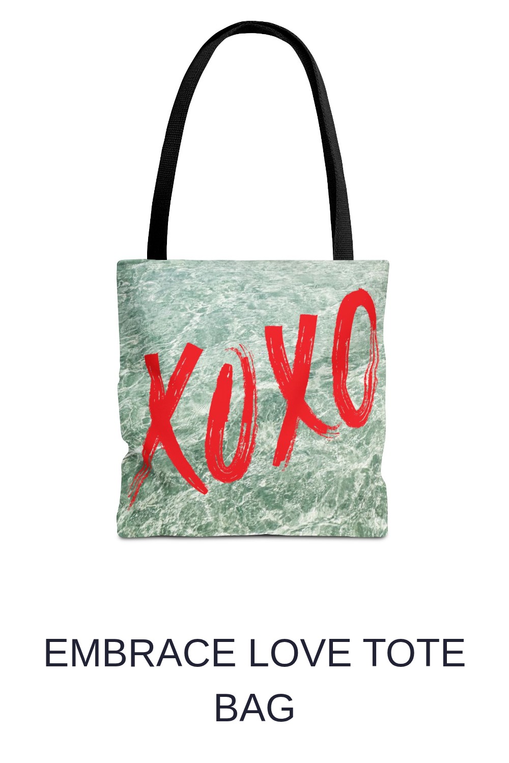 Embrace Love Tote Bag generated pin 29896