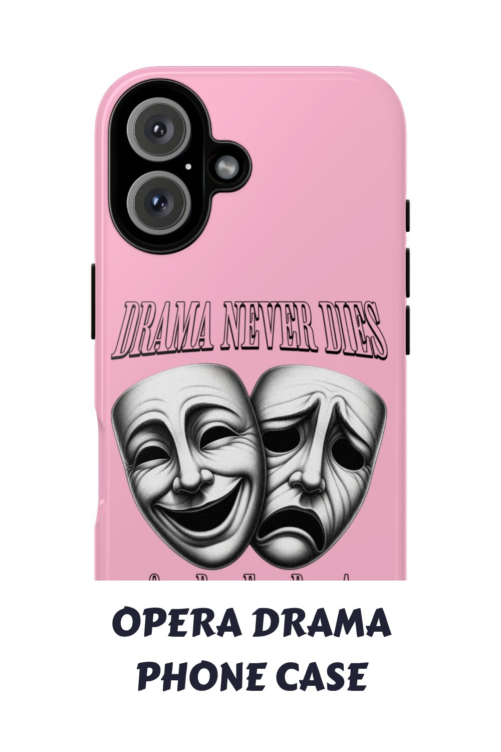 Opera Drama Phone Case generated pin 33028