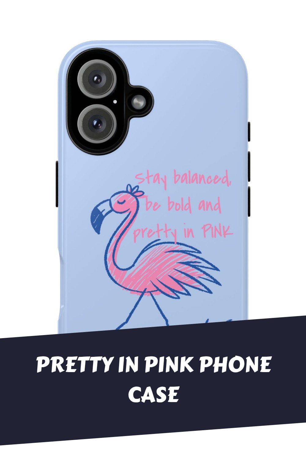 Pretty in Pink Phone Case generated pin 33247