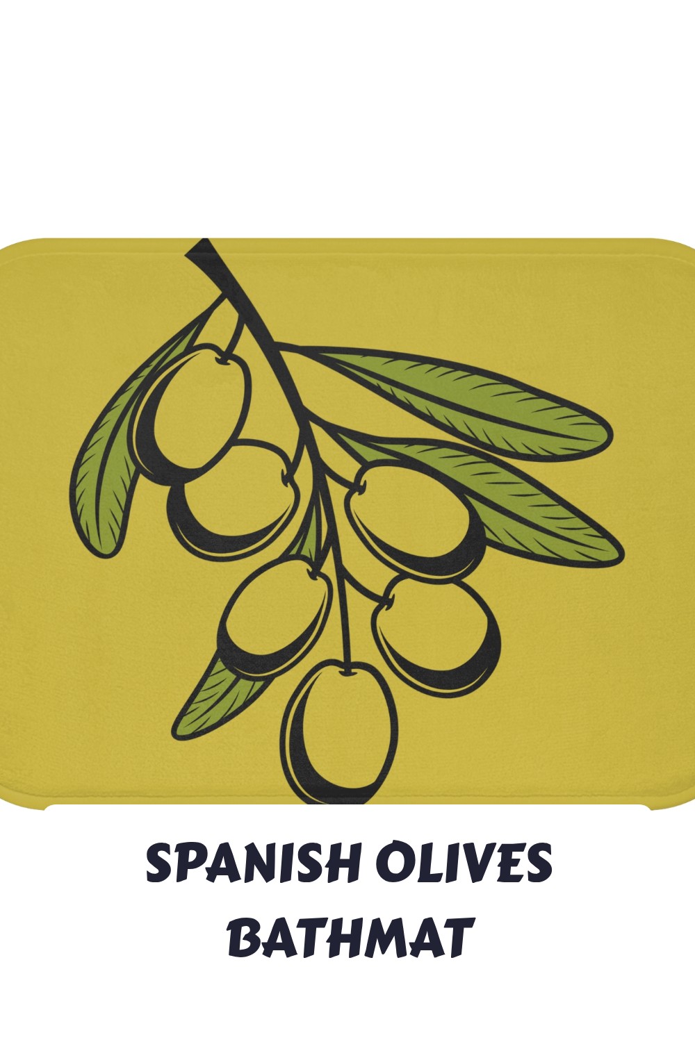 Spanish Olives Bathmat generated pin 29658