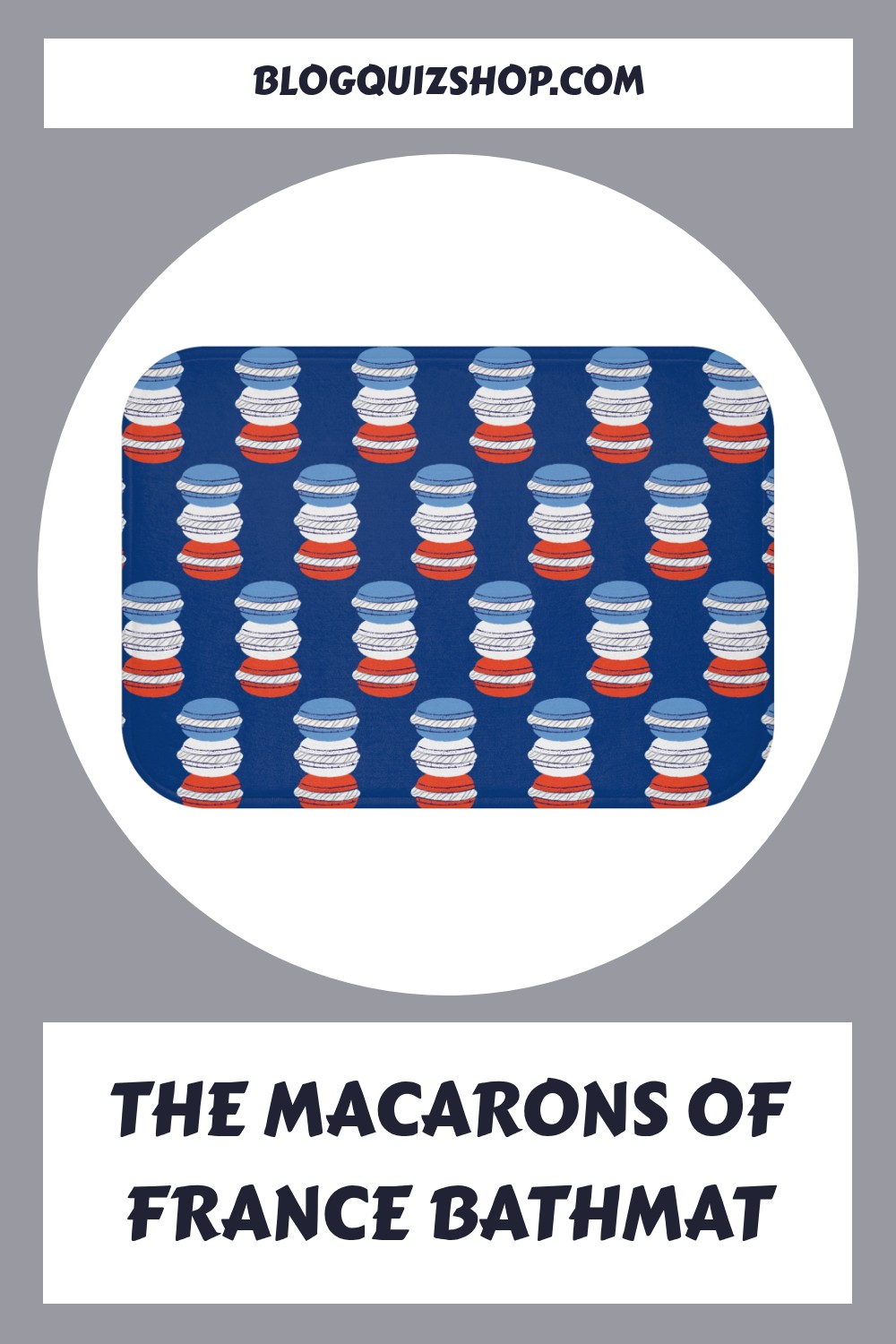 The Macarons of France Bathmat generated pin 29671 1