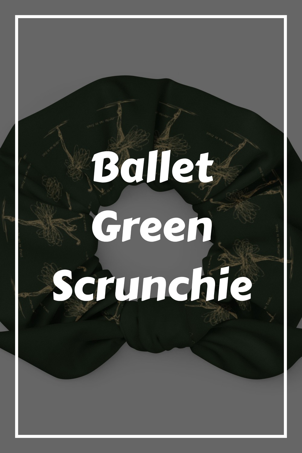 Ballet Green Scrunchie generated pin 34103 1