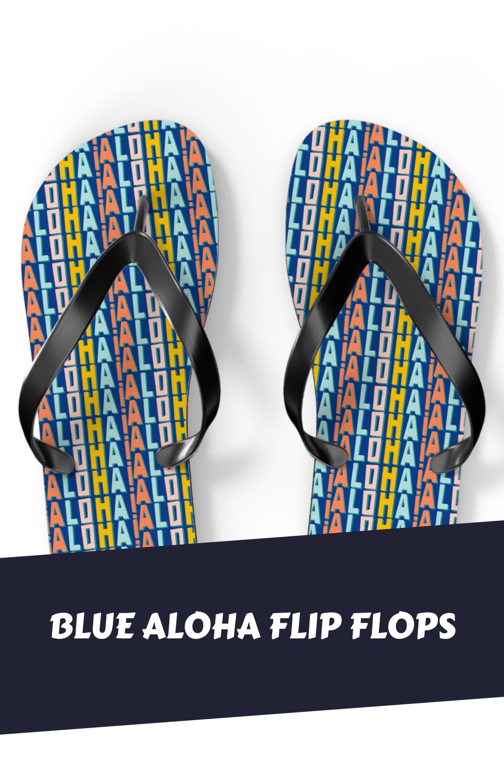 Blue Aloha Flip Flops generated pin 28602 1