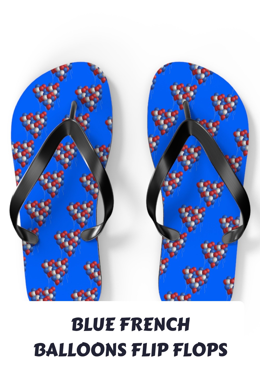 Blue French Balloons Flip Flops generated pin 28389 1