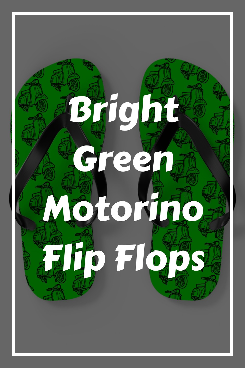 Bright Green Motorino Flip Flops generated pin 28549 1