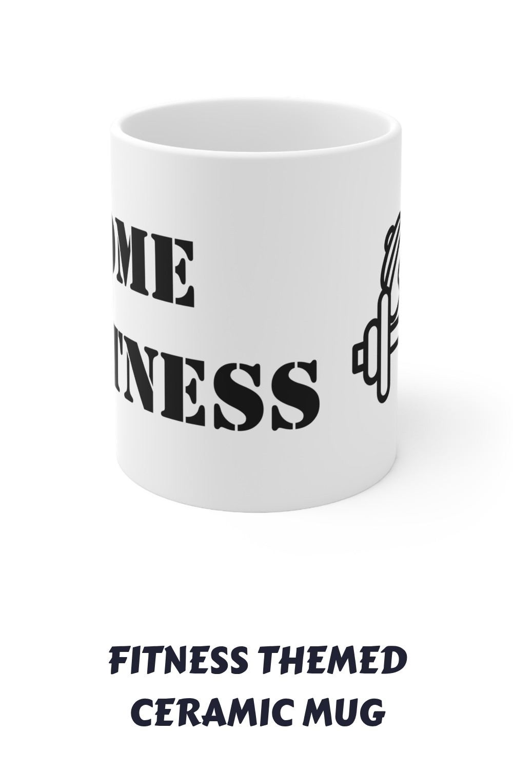 Fitness Themed Ceramic Mug generated pin 29453 1