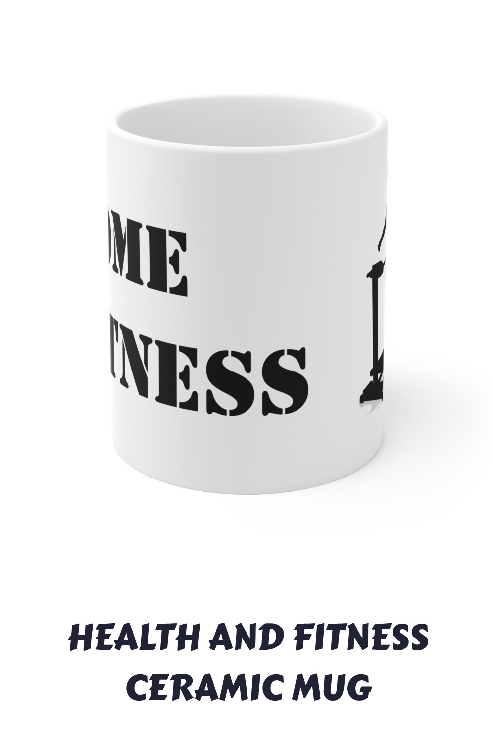 Health and Fitness Ceramic Mug generated pin 29443
