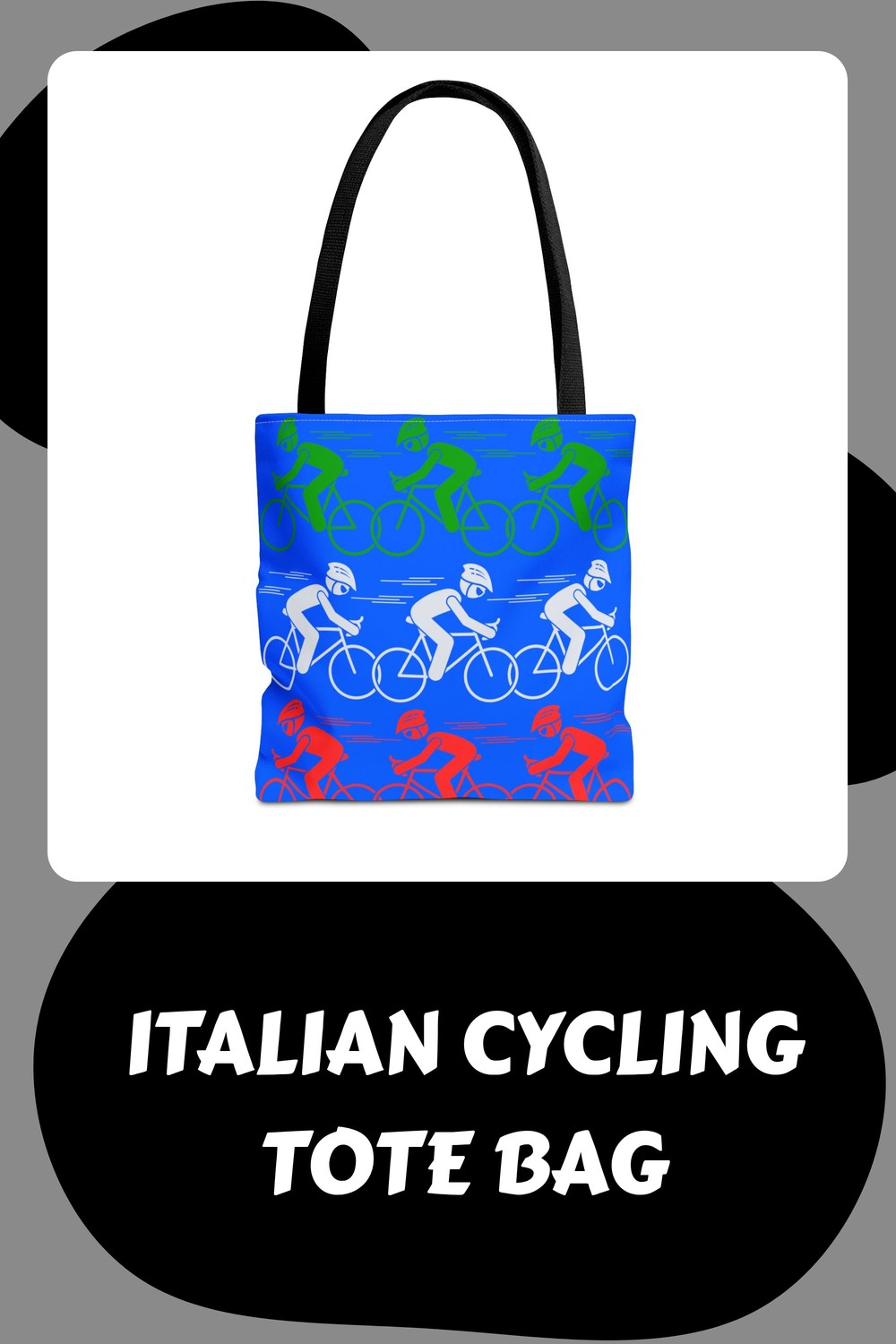 Italian Cycling Tote Bag generated pin 28097 1