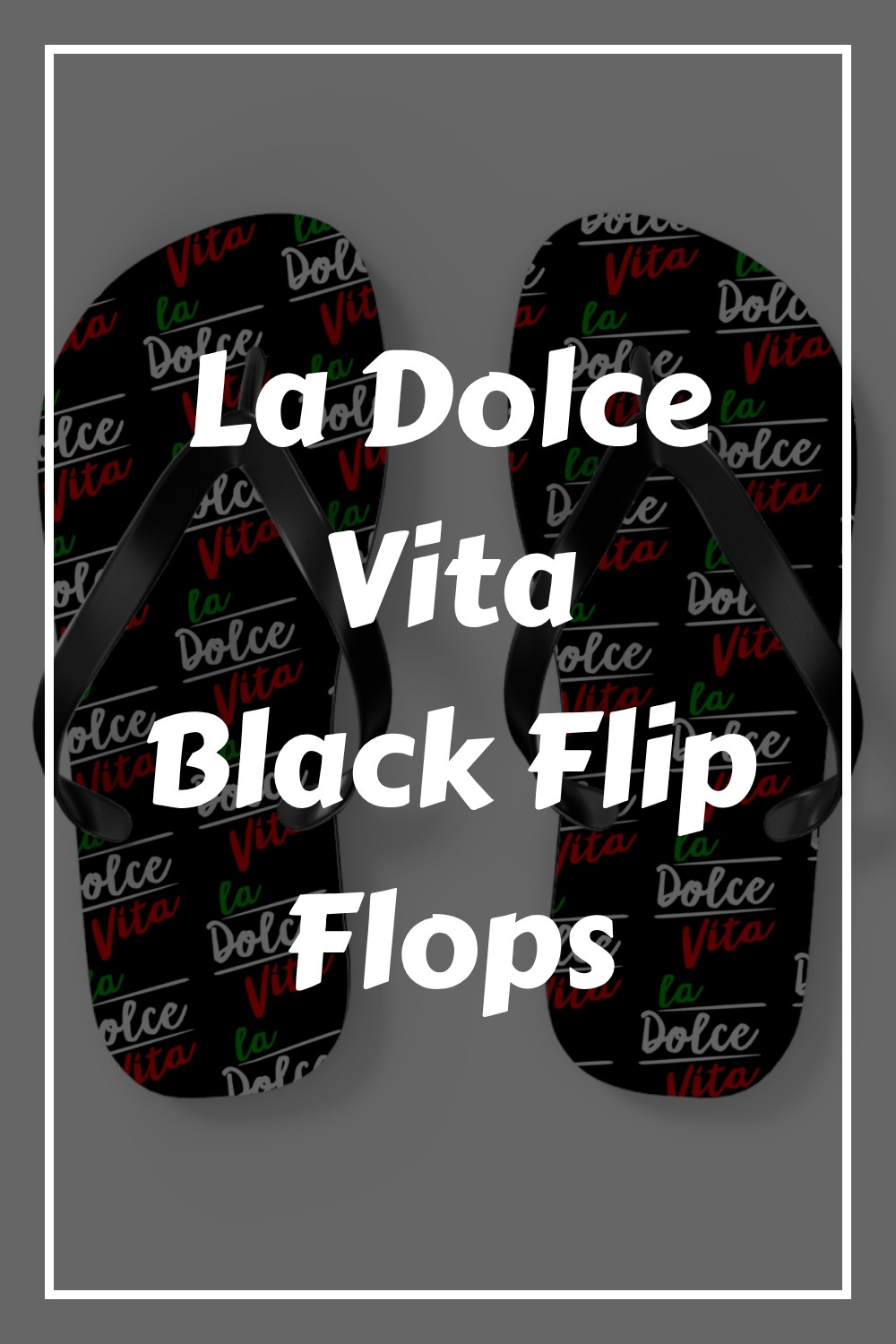 La Dolce Vita Black Flip Flops generated pin 28653 1