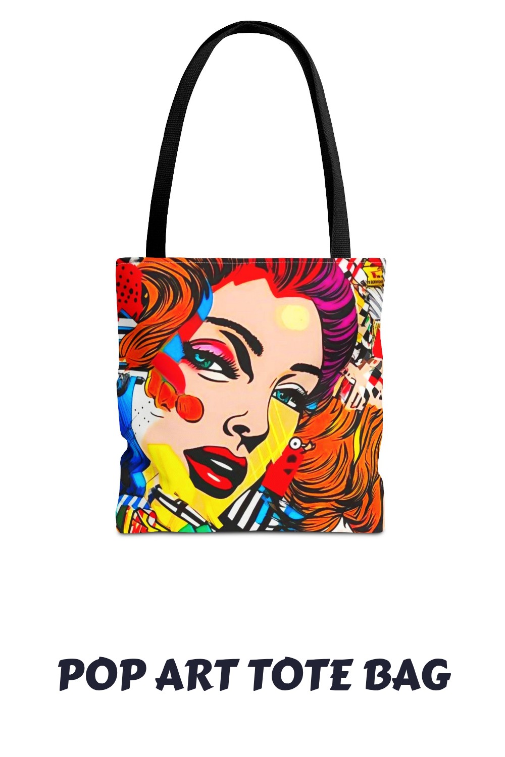 Pop Art Tote Bag generated pin 28039 1