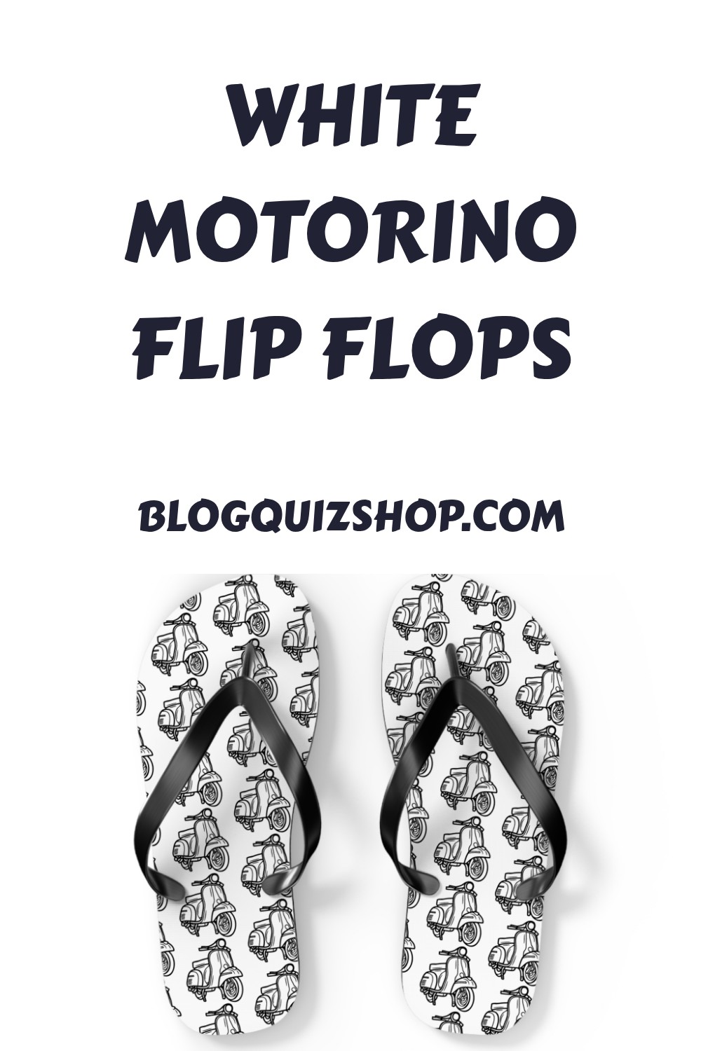 White Motorino Flip Flops generated pin 28667 1