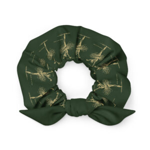 Ballet Green Scrunchie