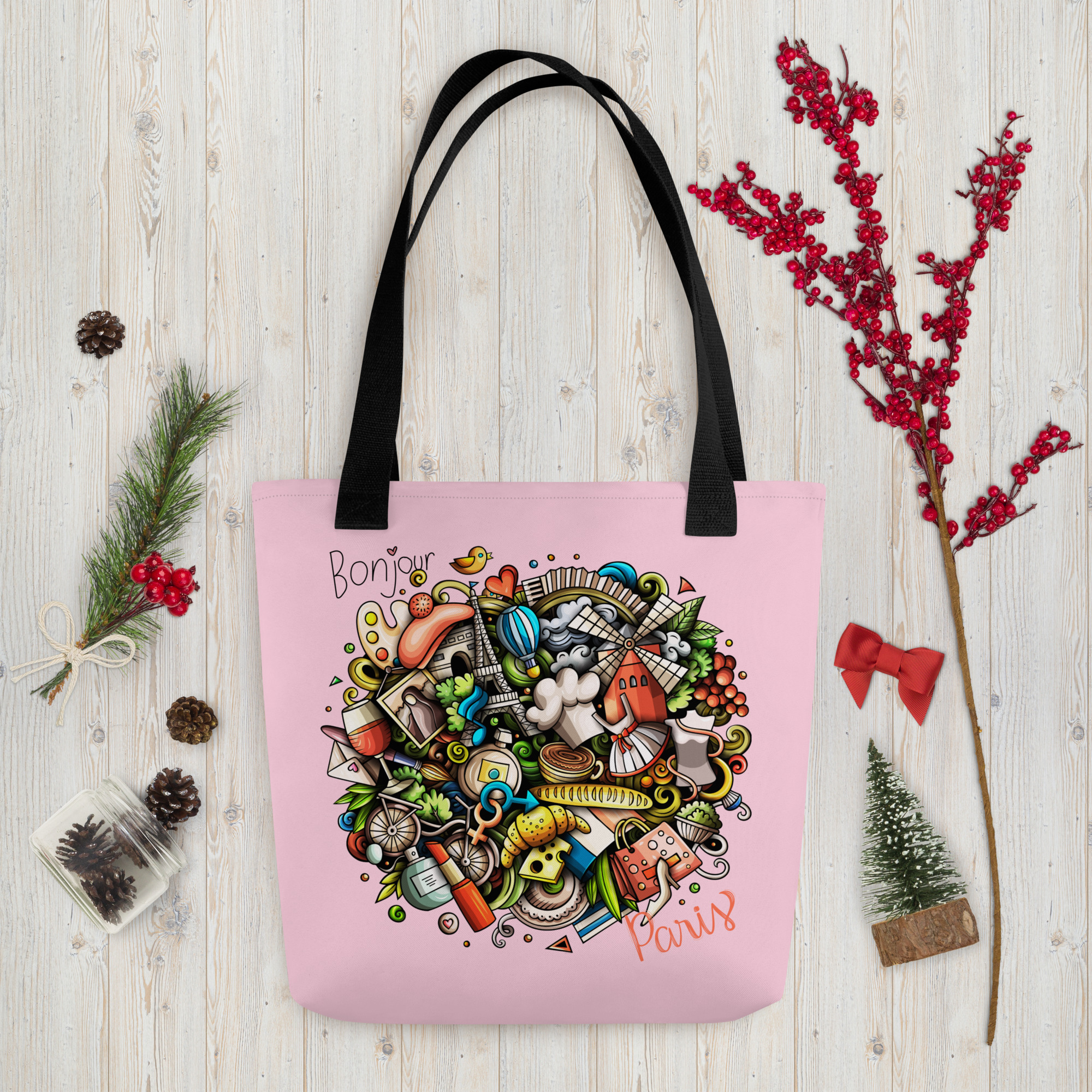 Wonderful Paris Tote Bag 4 Wonderful Paris Tote Bag - Image 4