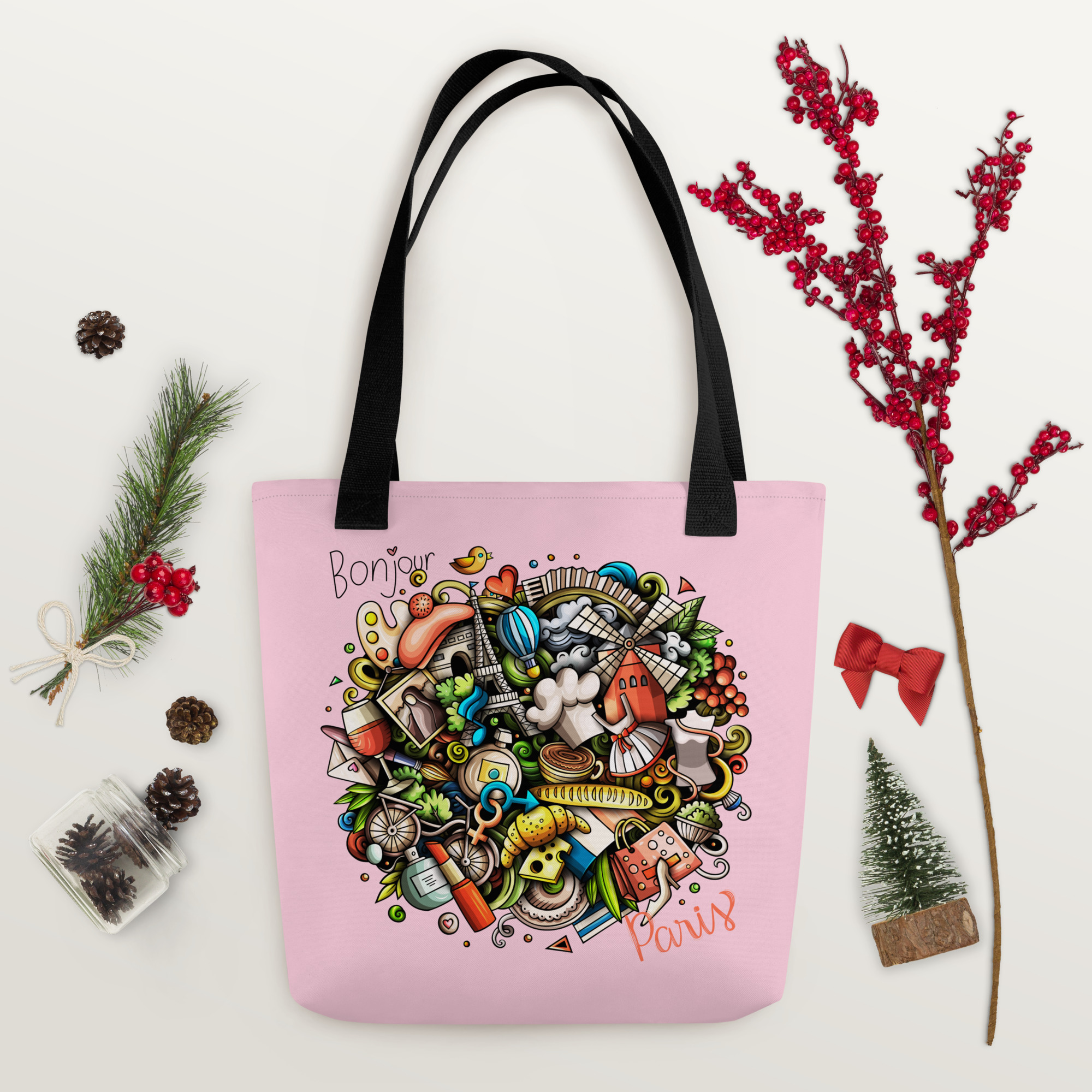 Wonderful Paris Tote Bag 5 Wonderful Paris Tote Bag - Image 5