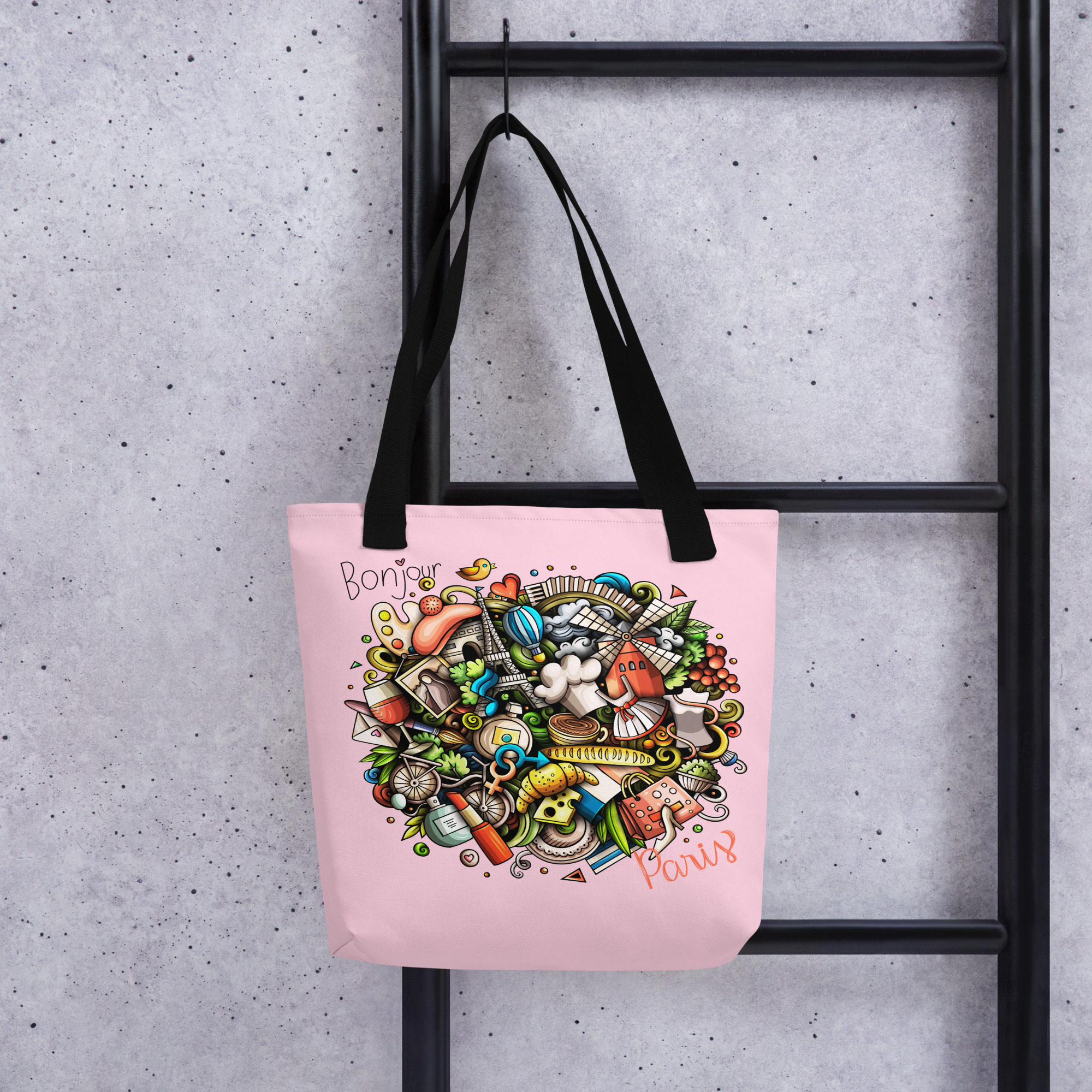 Wonderful Paris Tote Bag 8 Wonderful Paris Tote Bag - Image 8